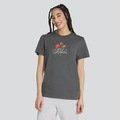 Camiseta adidas Flores Feminina CINZA