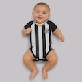 Body do Santos Camisa 2 Infantil PRETO