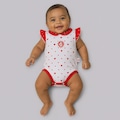 Body do Internacional Corações Infantil BRANCO