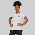 Camisa do Santos Baby Look Feminina BRANCO