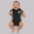 Body do Santos Camisa Goleiro Infantil PRETO