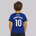 Camisa do Barcelona Illuvium 10 Lamine Yamal - Infantil AZUL