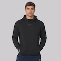 Blusão de Moletom Champion Tech Mini Script Logo Masculino PRETO