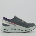 Tênis Feminino Skechers Max Cushioning Glide-Step CINZA