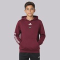 Blusão de Moletom adidas Homem Aranha Infantil VERMELHO/VINHO