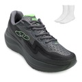 Tênis Masculino Olympikus CP Sagaz e Meia CINZA/PRETO