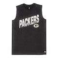 Camiseta Regata New Era NFL Green Bay Packers Masculina CINZA