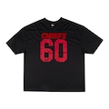 Camiseta New Era Oversize Kansas City Chiefs Masculina PRETO