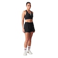 Opção de cor PRETO/BRANCO de Top New Balance Tech Training Graphic Bra Feminino