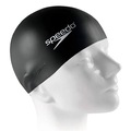 Touca de Natação Speedo Lisa Silicone JR Infantil PRETO