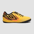 Chuteira Society Adulto Umbro Pro 5 Bump Club AMARELO/PRETO