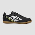 Chuteira Futsal Adulto Umbro Master Class Club PRETO/VERDE