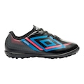 Chuteira Society Infantil Umbro Aero JR PRETO/AZUL
