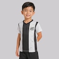 Camisa do Santos Faixas Infantil BRANCO