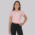 Cropped do Corinthians Logo Infantil ROSA