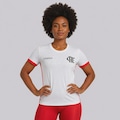 Camisa do Flamengo Acorde Feminina BRANCO