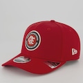 Boné Unissex New Era Flamengo 970 NFL Brasil Game 2026 Badge Aba Curva VERMELHO