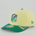 Boné Unissex New Era NFL Brasil Game 2026 Aba Curva AMARELO