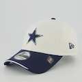 Boné Unissex New Era Dallas Cowboys 3930 NFL Brasil Game 2026 Aba Curva BRANCO