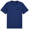 Camiseta Puma Ess Small No.1 Masculina AZUL/PRETO