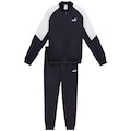 Conjunto Agasalho Puma Poly Baseball Masculino AZUL ESC/BRANCO