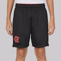 Bermuda do Flamengo Embalo Infantil PRETO