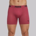 Cueca Boxer Puma Sem Costura - Adulto VERMELHO/VINHO