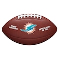 Bola de Futebol Americano Wilson NFL Team Backyard Legend Miami Dolphins MARROM