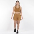 Bermuda Colcci Sport Perfect Fit Velocity 86 - Feminina MARROM