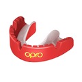 Protetor Bucal OPRO Self-Fit GEN5 GOLD BRACES VERMELHO/BRANCO