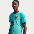 Camisa Barcelona Nike III 2026/27 Jogador Masculina VERDE/AZUL ESC
