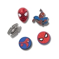 Jibbitz™ Crocs Spider-Man II Pack com 5 Peças BRANCO