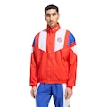 Jaqueta Bayern de Munique EQT adidas Masculina VERMELHO/BRANCO