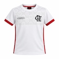 Camisa do Flamengo Urban Acorde Braziline - Infantil BRANCO