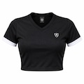 Cropped do Botafogo Classic Mover Braziline - Feminino PRETO
