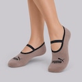 Meia Puma Pilates Feminina MARROM