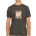 Camiseta Billabong Link Masculina MARROM
