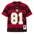Camisa do Flamengo 1981 American Football Coimbra - Masculina VERMELHO/PRETO