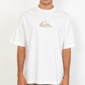 Camiseta Quiksilver Snow Quik Over Masculina BRANCO