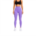 Calça Legging Feminina NFOX Canelada Fitness Empina Bumbum Academia ROXO