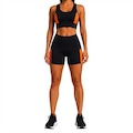 Kit Fitness Feminino NFOX Short com Bolso Lateral e Cropped Academia, Corrida, Ciclismo e Yoga LARANJA