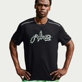 Camiseta Dri-FIT Nike UV Miler Masculino PRETO/BRANCO