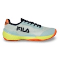 Tênis Masculino Fila Invicto Clay AZUL CLA/VERDE CLA