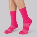 Meia Rikam Cano Médio Performance Colors Feminina ROSA