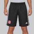 Bermuda Bangu Viagem Comissão 2025 Kappa Masculina PRETO
