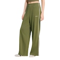 Calça adidas Seasonal Essentials Logo Feminina VERDE/BRANCO