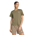 Camiseta adidas M/C Workout Essentials Feminina VERDE/BRANCO