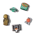 Jibbitz™ Crocs Basketball Gamer Pack com 5 Peças BRANCO