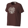 Camiseta Fila Comfort Tennis Club Racket Graphic Feminina MARROM/VERMELHO