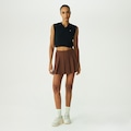 Saia Fila Pleated Ag Feminina MARROM
